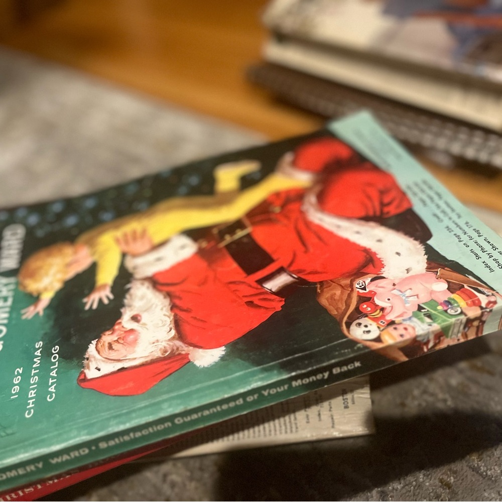 Vintage 1962 Montgomery Ward Christmas Catalog - Picture 2 of 9